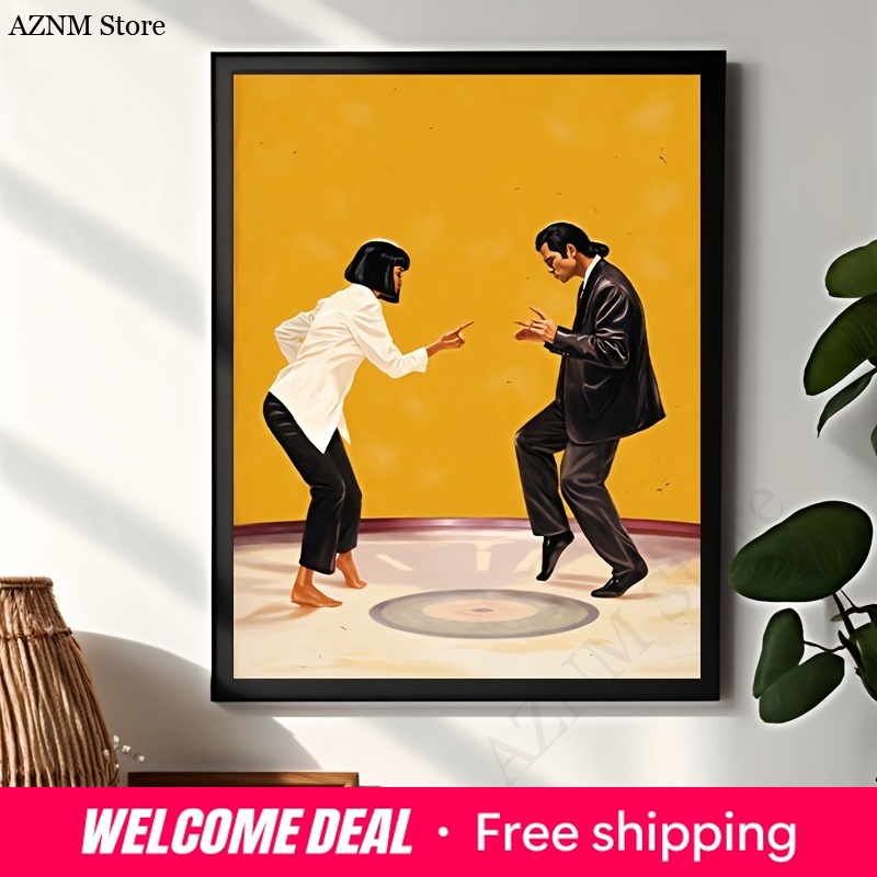 Street Fashion Poster - ป๊อปสตรีทอาร์ต กราฟฟิตี้ โปสเตอร์ ความงามแบบคลาสสิก ภาพยนตร์ ปูล์ป