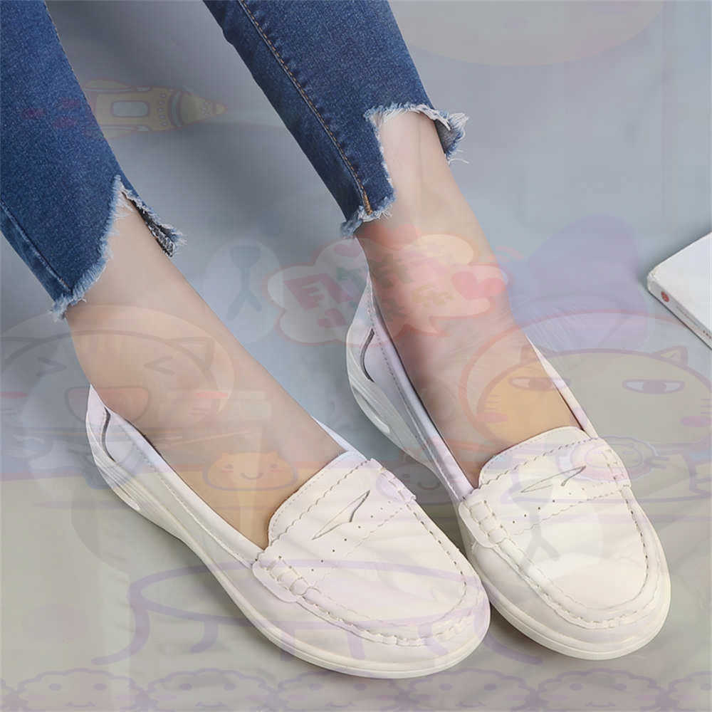 Guangzhou Street Fashion - Soft SLIP-ON สตรีขนาดใหญ่รองเท้าเทนนิสสเก็ตบอร์ดสุภาพสตรีรองเท้าผ้าใบแบรนด์หรูกีฬาวิทยาลัย Drop Shipping