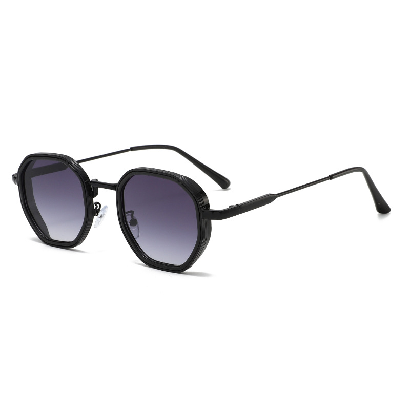 แว่นกันแดดทรงเหลี่ยมโลหะสไตล์เ - Street Fashion High End บทวิจารณ์และราคา