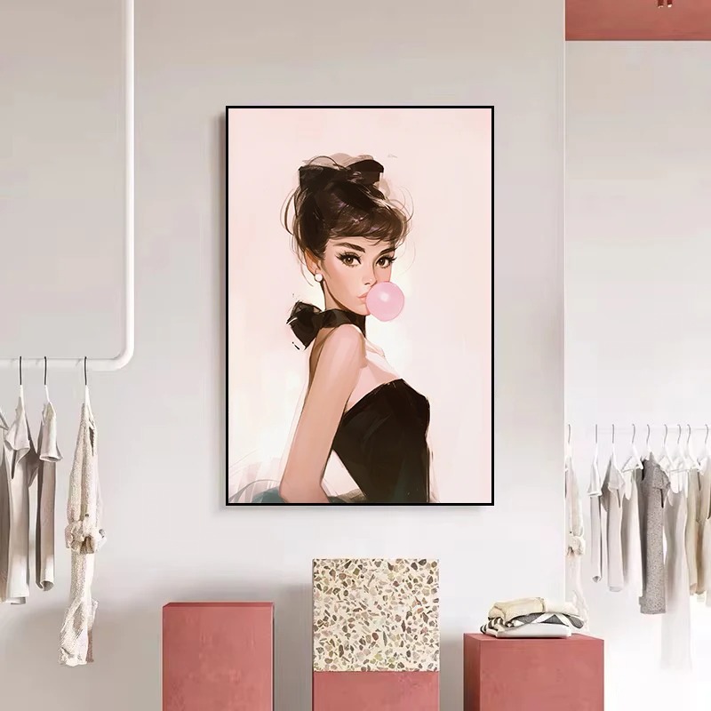 Coquette ภาพแนวสตรีทของปารีสแน - Street Fashion Poster บทวิจารณ์และราคา
