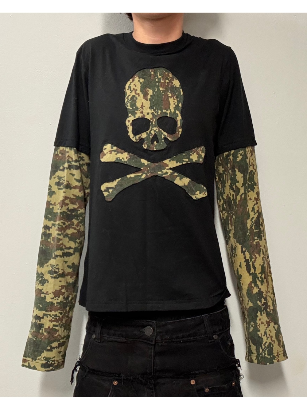 เสื้อแขนยาวลายพรางสไตล์อเมริกั - Street Fashion For Man บทวิจารณ์และราคา