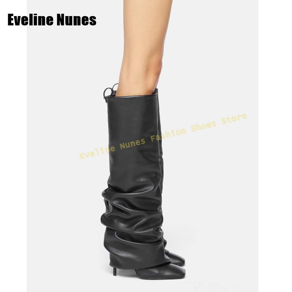 รองเท้าบูททรงสูงเหนือเข่า สไตล - Girl Fashion Street บทวิจารณ์และราคา