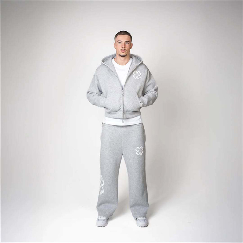 ชุดเซ็ตฮู้ดดี้ซิปติดกระดุมลายใ - Street Fashion Y2K บทวิจารณ์และราคา