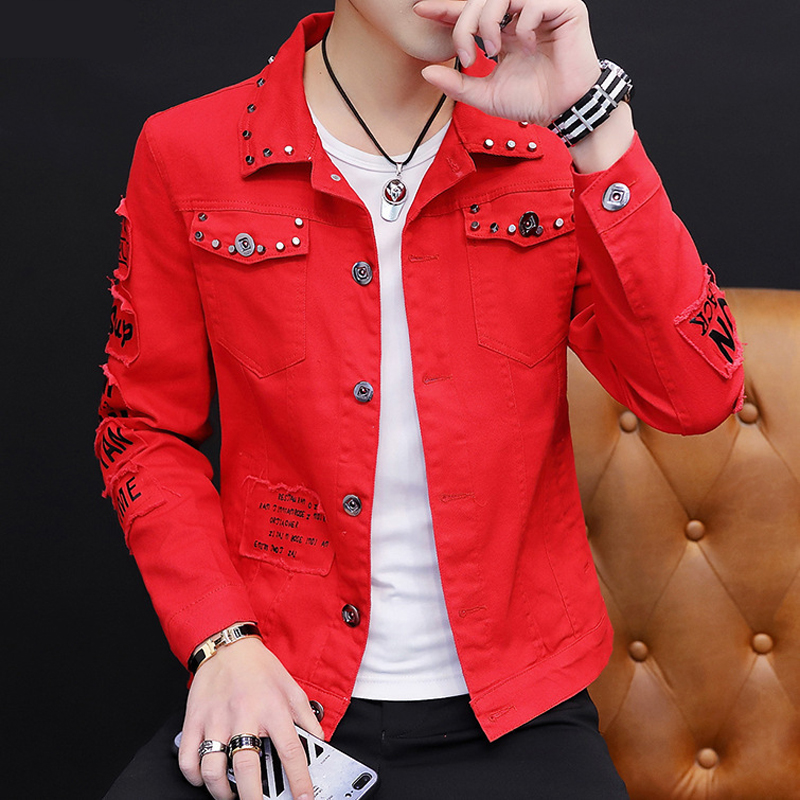 ฤดูใบไม้ผลิฤดูใบไม้ร่วงผู้ชาย  - Street Fashion Jeans Men บทวิจารณ์และราคา