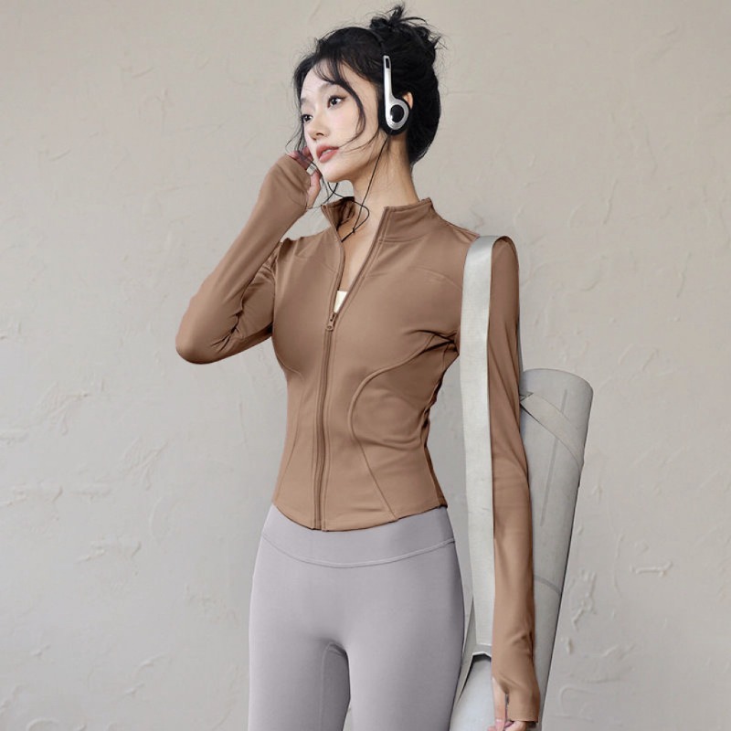 เสื้อแจ็คเก็ตโยคะทรงเข้ารูปสำห - Reflective Jacket Running บทวิจารณ์และราคา