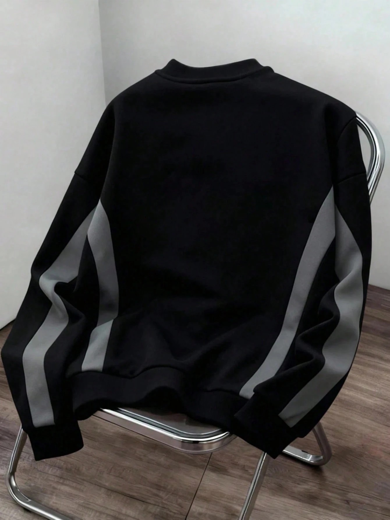 เสื้อสเวตเตอร์คอกลมสำหรับผู้ชา - Street Fashion For Man บทวิจารณ์และราคา