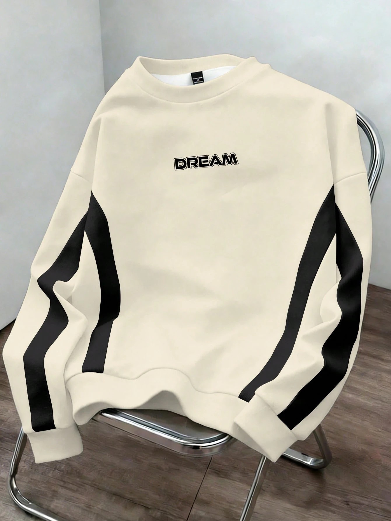 เสื้อสเวตเตอร์คอกลมสำหรับผู้ชา - Street Fashion For Man บทวิจารณ์และราคา