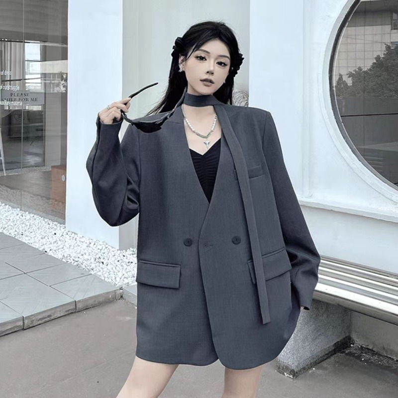 เสื้อสูทผู้หญิงดีไซน์หรูหรา สไ - Street Fashion High End บทวิจารณ์และราคา
