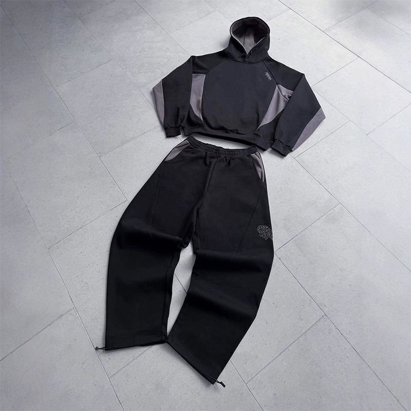 ชุดเซ็ตแทรคสูท 2 ชิ้นสำหรับผู้ - Street Fashion Y2K บทวิจารณ์และราคา