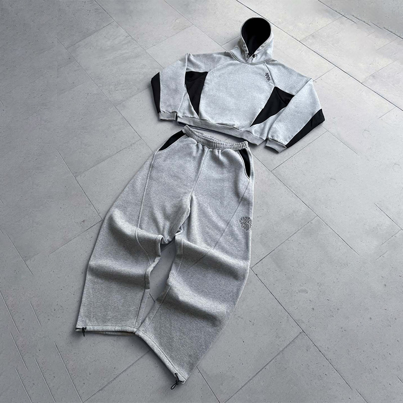 ชุดเซ็ตแทรคสูท 2 ชิ้นสำหรับผู้ - Street Fashion Y2K บทวิจารณ์และราคา