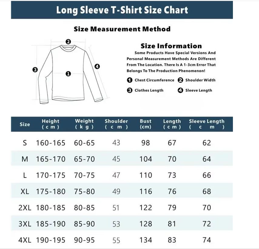 เสื้อยืดแขนยาวพิมพ์ลายเต็มตัวส - Street Fashion For Man บทวิจารณ์และราคา