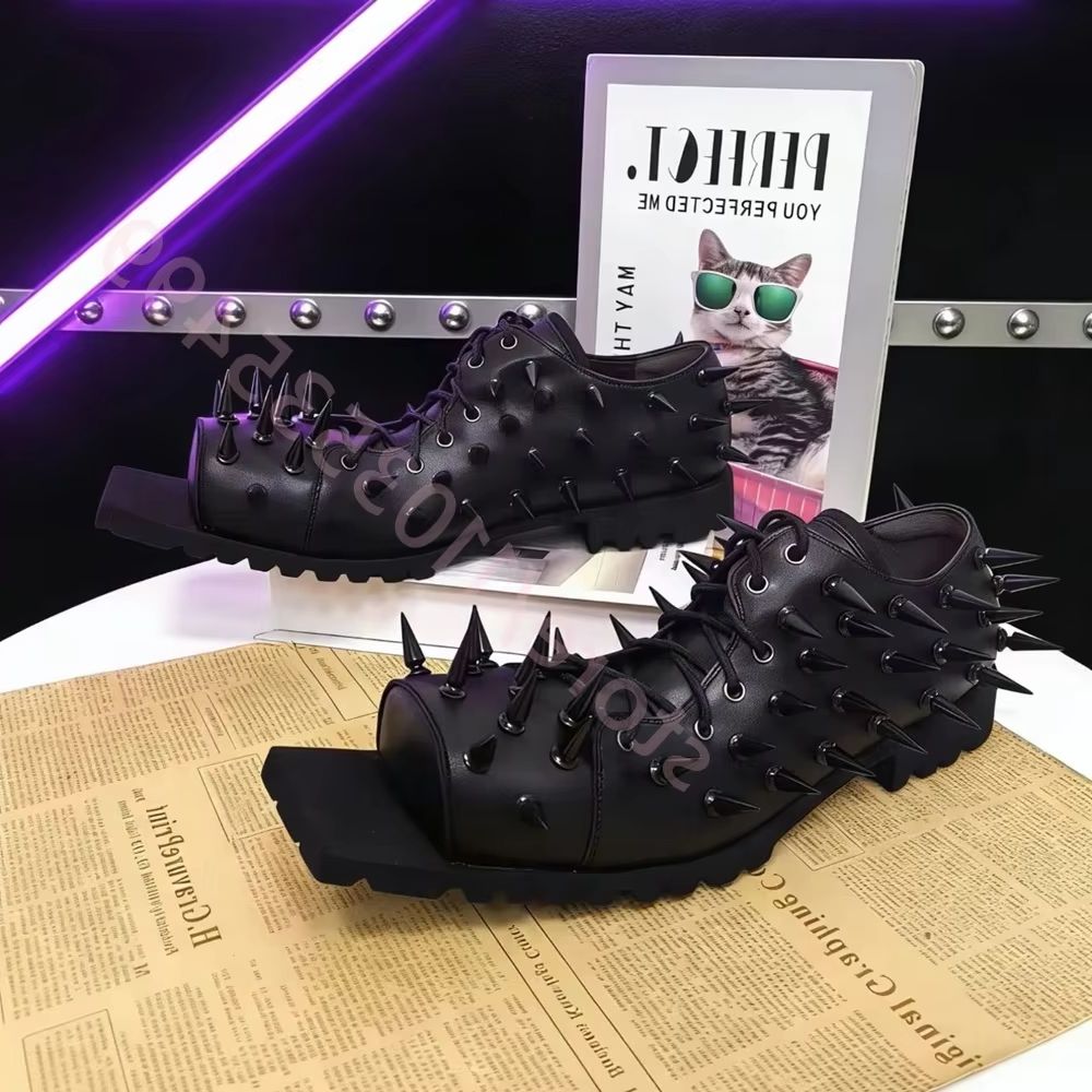 รองเท้าบูทหนังสีดำสำหรับผู้หญิ - Street Fashion Y2K บทวิจารณ์และราคา