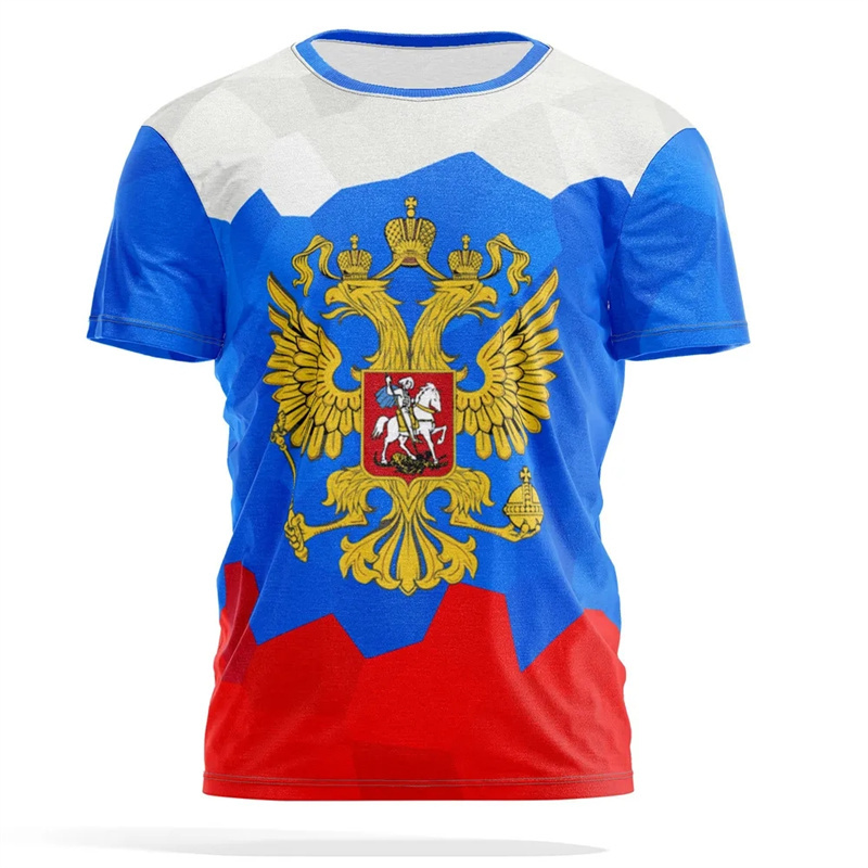 เสื้อยืดพิมพ์ลายตราสัญลักษณ์รั - Street Fashion Russia บทวิจารณ์และราคา