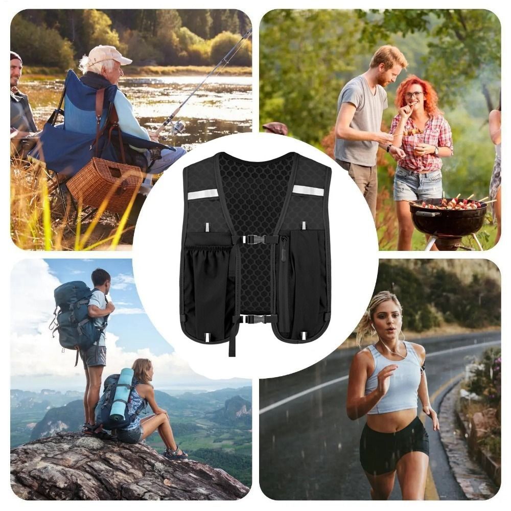 เสื้อกั๊กวิ่งสะท้อนแสงกันน้ำ ป - Reflective Jacket Running บทวิจารณ์และราคา