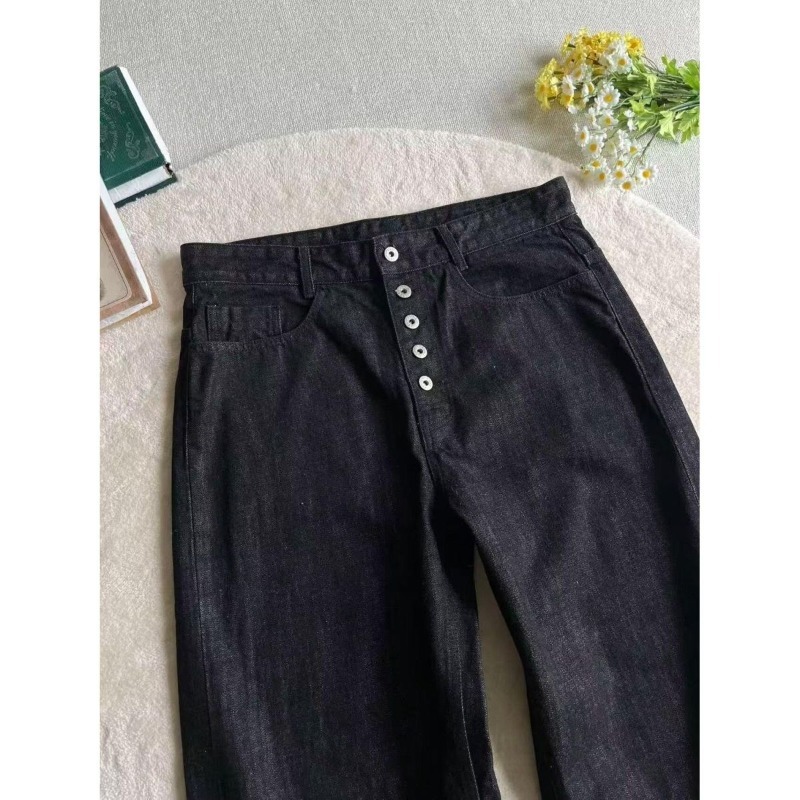 กางเกงยีนส์ผู้ชายสไตล์ฮาราจูกุ - Street Fashion Jeans Men บทวิจารณ์และราคา