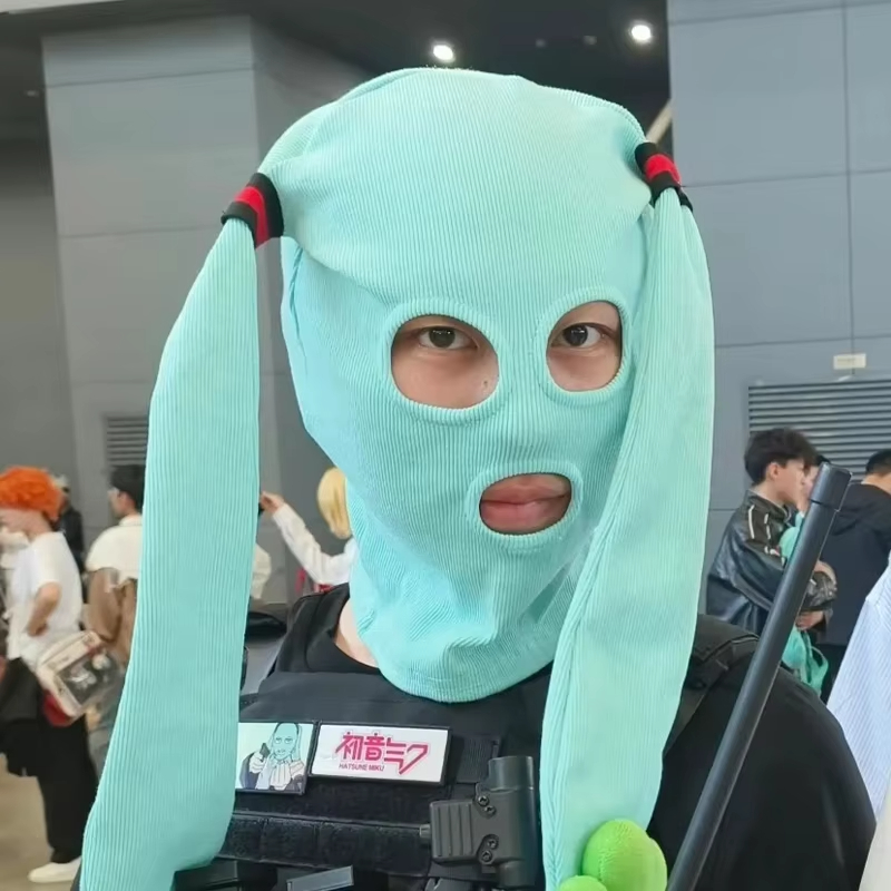 ขายร้อน Hatsune Miku Balaclava - Street Fashion Theme บทวิจารณ์และราคา