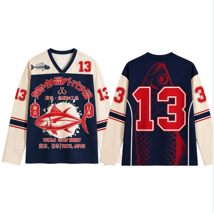 เสื้อยืดแขนยาวพิมพ์ลาย 3 มิติส - Street Fashion For Man บทวิจารณ์และราคา