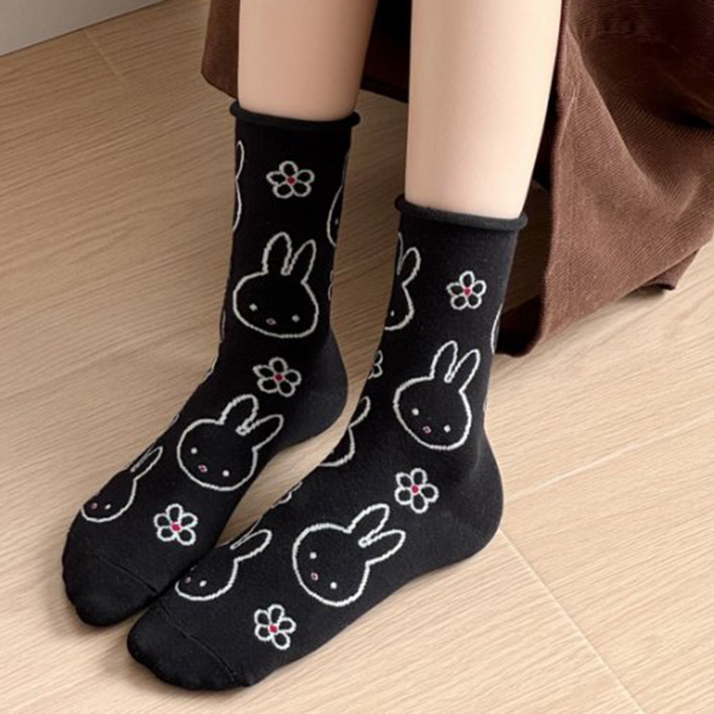 5 คู่น่ารักการ์ตูนตลกกระต่ายถุ - Street Fashion Youtube บทวิจารณ์และราคา